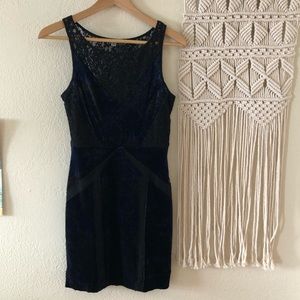 urban outfitters velour dress!
